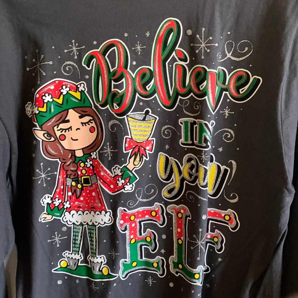 NWT ladies Christmas shirt size Large